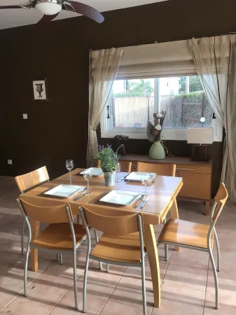 Villa Lesbos is a lovely spacious 2 bedroom villa with a private pool near Beach