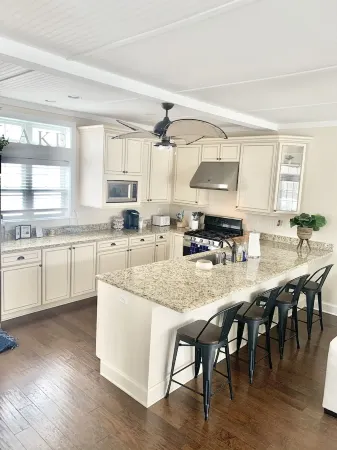 Beautiful 3 story home on the lake, master suite's on 1st & 3rd floors...