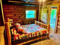 Black Bear A-Frame Waterfront Log Cabin with Hot Tub Jacuzzi