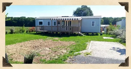 MOBIL HOME 4 / 6P ELEGANZIA CAMPING 4 STARS VAL DE LOIRE