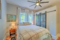 Modern, Sun-Lit Retreat w/ Fire Pit & Yard! - parking
