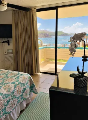 Ocean/pool front condo on Bolongo Bay; gorgeous views and amazing location! Hotels in 