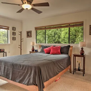 Peaceful Volcano Home Near National Park!