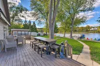 Boat Dock & Backyard: 'Rock River Retreat' - 3-Star