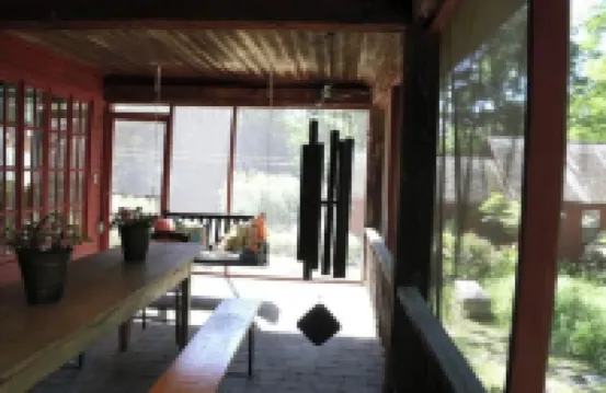 River Room overlooking the waterfall