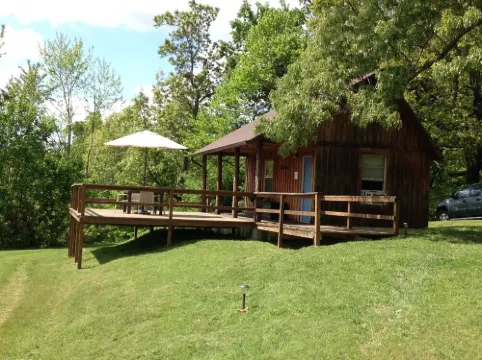 Starlight Cabin in the Ozark Mountains near the Buffalo National River