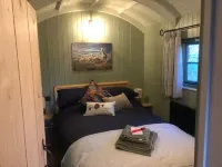 Luxury Shepherd's Hut with woodburner