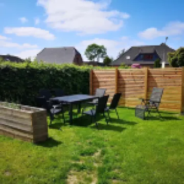 Wunderschöne Ferienwohnung mit Kamin und Großem Garten an der Nordsee