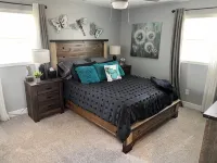 Charming 3-bedroom, 2-12/ bath house with AC, WiFi in peaceful Fortville