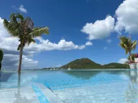 Luxurious beachfront villa with private pool