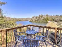 Near Lake + Trails: Rustic Newland Cabin w/ Deck! 에버리 카운티 호텔