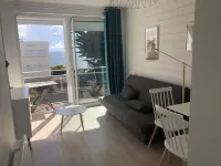 Studio vu mer 100 m de la Plage