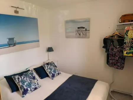 Nid Douillet F2 Avec Jardin, Plage 200 m, Parking Privé, Piscine