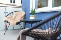 BEST STAY: CITYAPPARTMENT in Hünfeld, WLAN, SmartTV, balcony, central & quiet Hotels in Hunfeld
