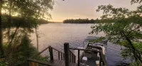 Northwoods Lakefront Paradise, 2-bedroom Cabin on the Beautiful Minong Flowage! - 2 stjerner