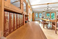 Peaceful Lakefront Cabin Retreat with Hot Tub!