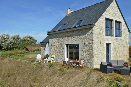 Stone House in Cleder near Les Amiets Beach