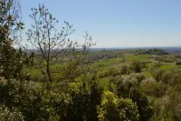 Cocconato: detached house with private garden and views
