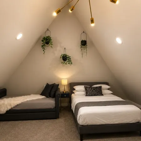 Cozy Home in College Cultural Hotels in Flint