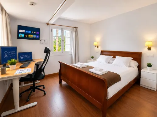 COLIVING CON COWORKING LIMPIEZA Y CAFÉ - 3-Star