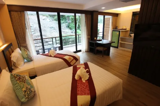 ห้องดีลักซ์ สตูดิโอ สำหรับครอบครัว