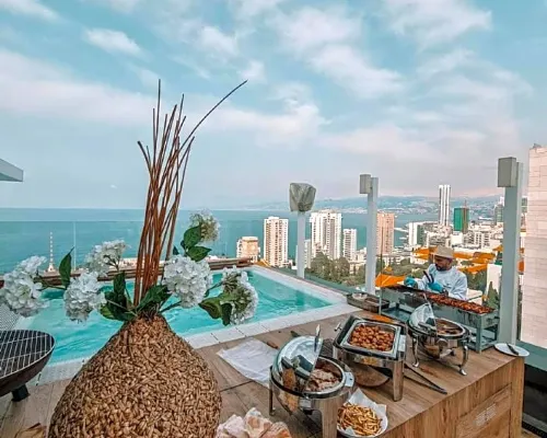 Three O Nine Hotel Hotéis em Beirute