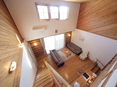 Log Hotel Larch Lake Kanayama Hotels in Minamifurano