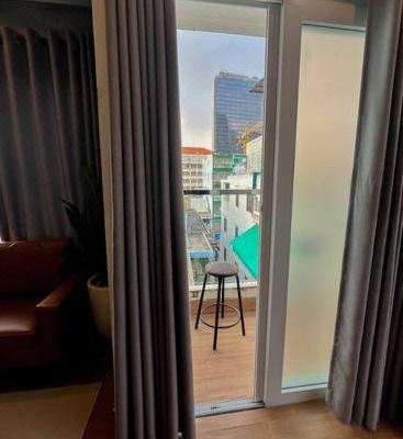 Soothing Getaway Balcony, Kitchen & Rooftop_4