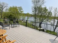 Newly Built Lakefront Home - Less than 5 minutes to the track!