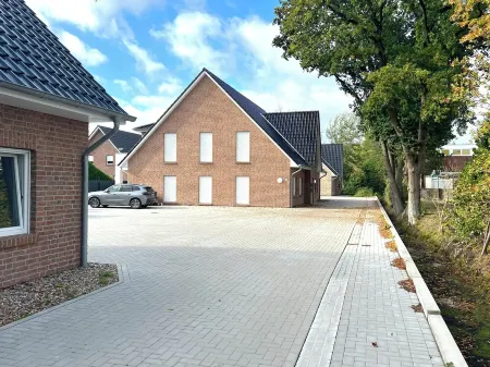 Vacation apartment "Nautilus" Papenburg roof terrace EBK new building 74 sqm Free Wifi 2 bedrooms Отели в г. Папенбург