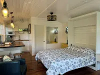 Oceanside Acadia Artist's Studio with high end finishes and local character