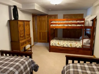 This spacious single home combines modern amenities with a cozy mountain feel Hotels near Wyoming Territorial Prison State Historic Site