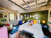 Three Cabins On The River in Downtown Sparta #hike #kayak #tinyhousecollection