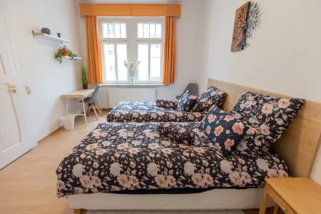 Federal police trainees vacation apartment - large vacation apartment with balcony Отели в г. Ауэрбах