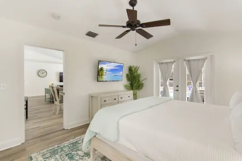 Beach Getaway with Private Heated Pool and Two King Beds
