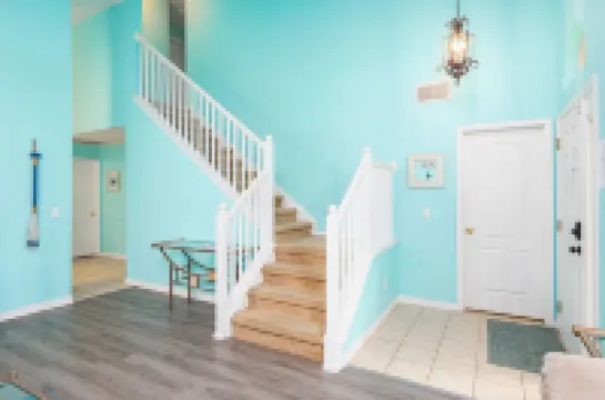 Luxury 5 bed 4 bath SW facing pool with conservation and lake view