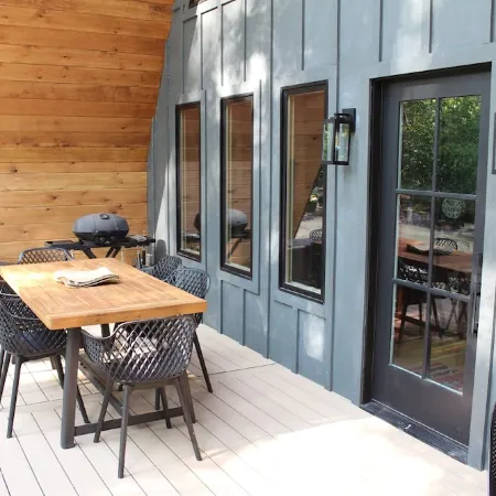 New Custom A-Frame in Swinging Bridge Lake Community