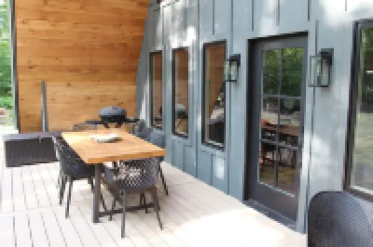 New Custom A-Frame in Swinging Bridge Lake Community