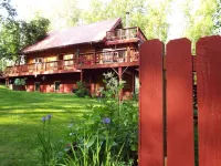 Two bedroom, fully furnished apartment with private entrance on 3 wooded acres