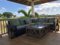 Beautiful & Spacious upstairs Apt in Poipu Beach Estates! One Bedroom with A/C!