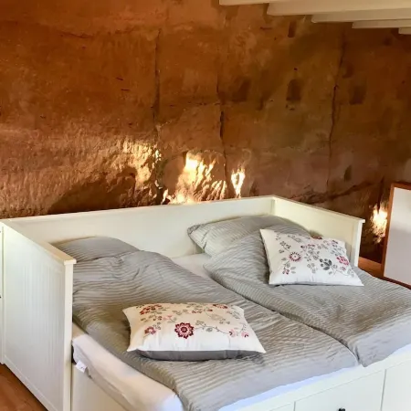 FELSENHAUS with view over Trier - living in the rock