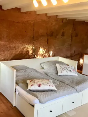 FELSENHAUS with view over Trier - living in the rock