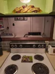 Beautiful cabin situated on wooded land with nice yard clearing and small stream