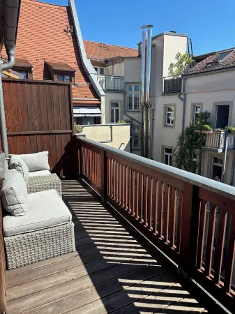 Fewo "Am Markt" in Pirna - Tor zur Sächsischen Schweiz - Dachterrasse - 6 Pers Отели рядом с достопримечательностью «Музей ГДР»