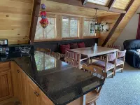 Beautiful Norris Lake Front A-Frame with Private Dock in Speedwell, Tn .