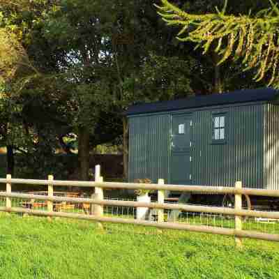 Shepherds Hut with stunning views located on the edge of the peak district Hotel Exterior