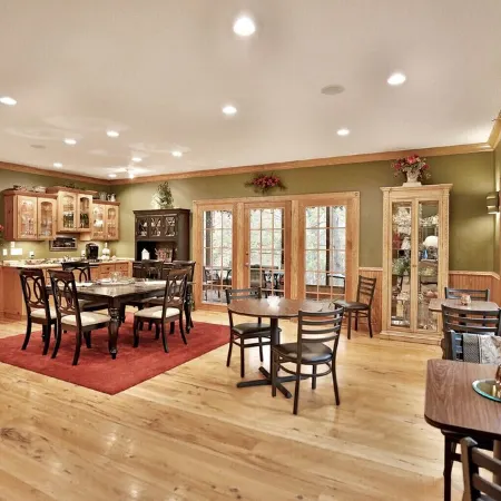 Woodland Trails Lodge on 130 acres with ponds and miles of private trails