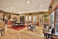 Woodland Trails Lodge on 130 acres with ponds and miles of private trails