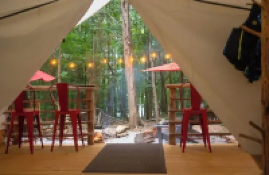 Pap's Glamp on Lake Hartwell