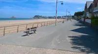 Brittany at the beach, nice little duplex ...
